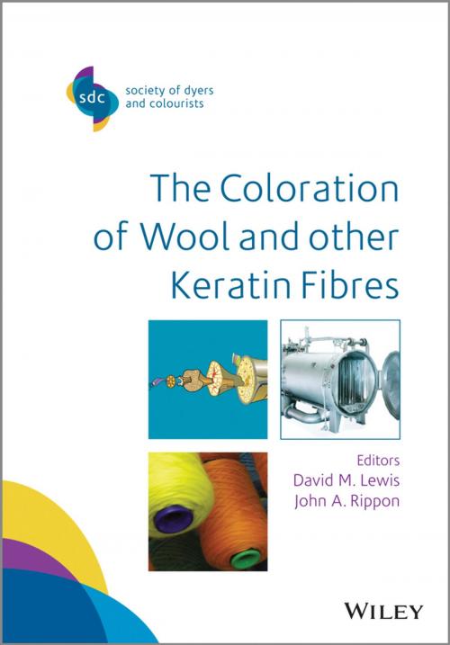Cover of the book The Coloration of Wool and Other Keratin Fibres by , Wiley