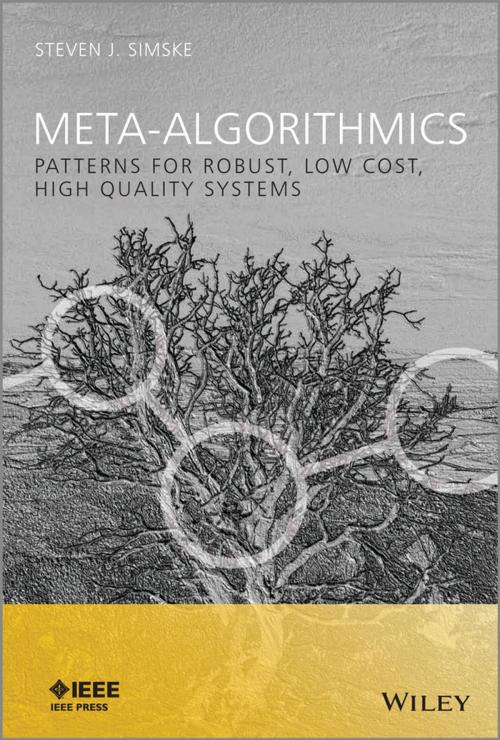 Cover of the book Meta-Algorithmics by Steven J. Simske, Wiley