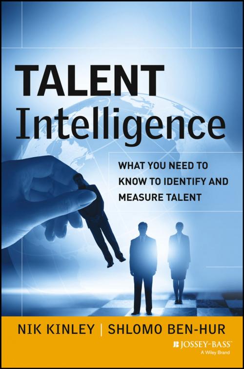 Cover of the book Talent Intelligence by Nik Kinley, Shlomo Ben-Hur, Wiley