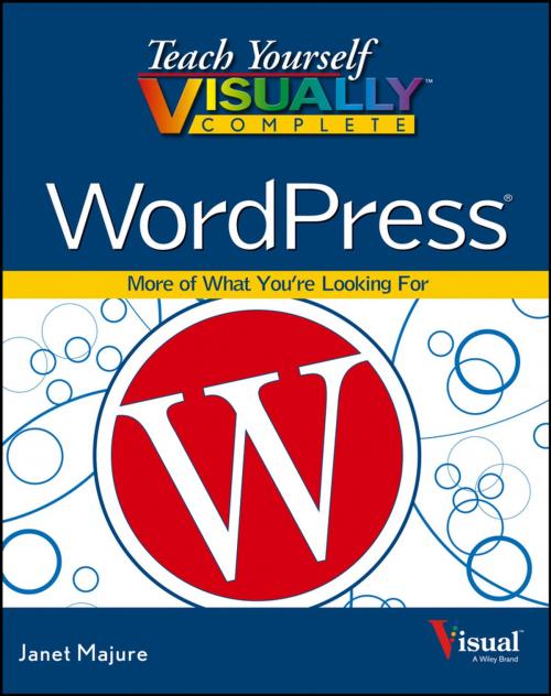 Cover of the book Teach Yourself VISUALLY Complete WordPress by Janet Majure, Wiley