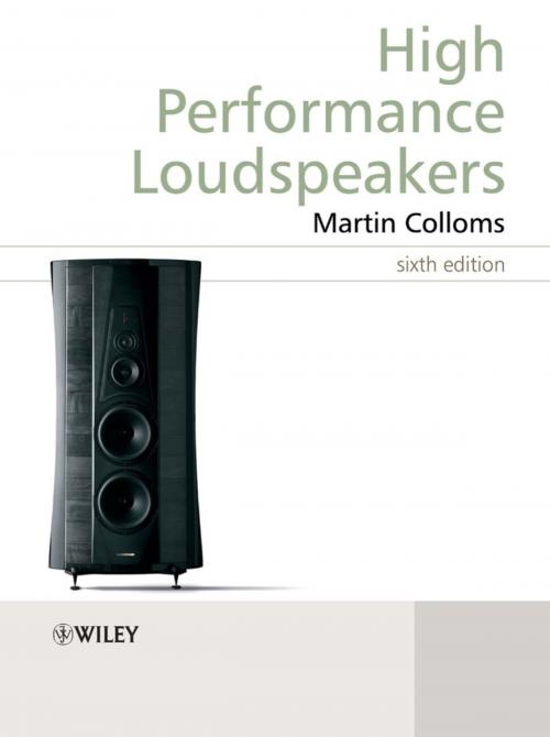 Cover of the book High Performance Loudspeakers by Martin Colloms, Wiley