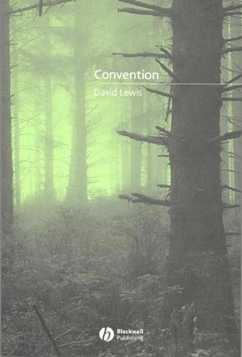 Cover of the book Convention by David Lewis, Wiley