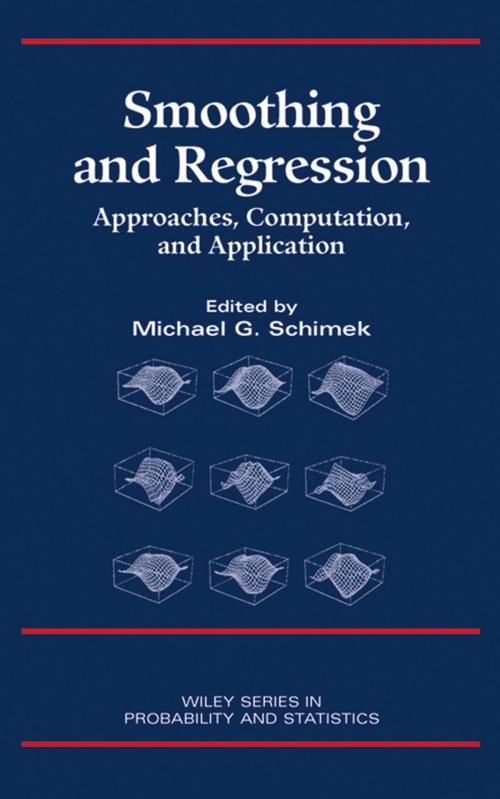 Cover of the book Smoothing and Regression by , Wiley