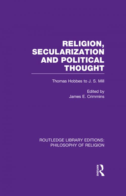 Cover of the book Religion, Secularization and Political Thought by , Taylor and Francis