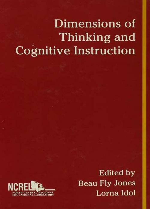 Cover of the book Dimensions of Thinking and Cognitive Instruction by , Taylor and Francis