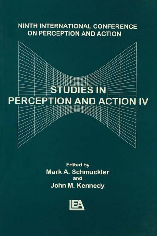 Cover of the book Studies in Perception and Action IV by , Taylor and Francis