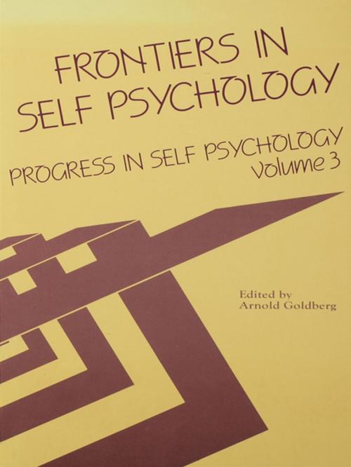 Cover of the book Progress in Self Psychology, V. 3 by , Taylor and Francis
