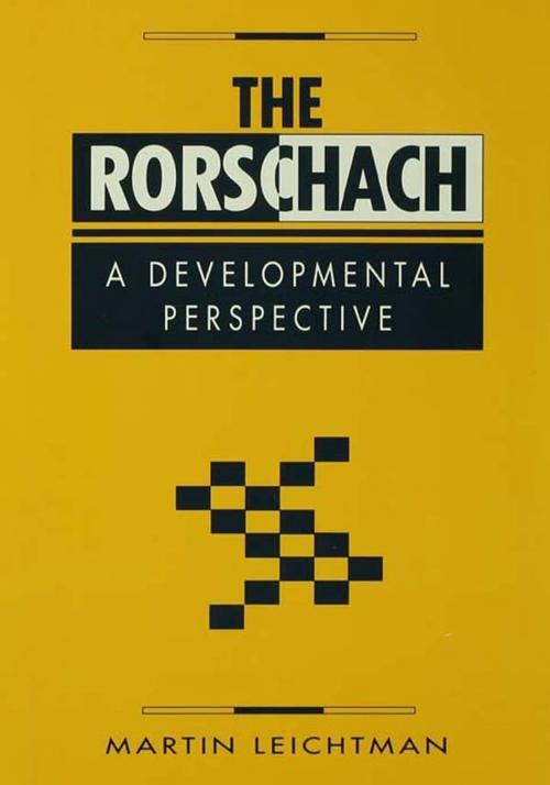 Cover of the book The Rorschach by Martin Leichtman, Taylor and Francis