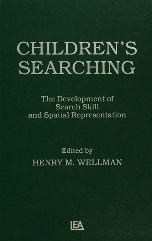 Cover of the book Children's Searching by , Taylor and Francis
