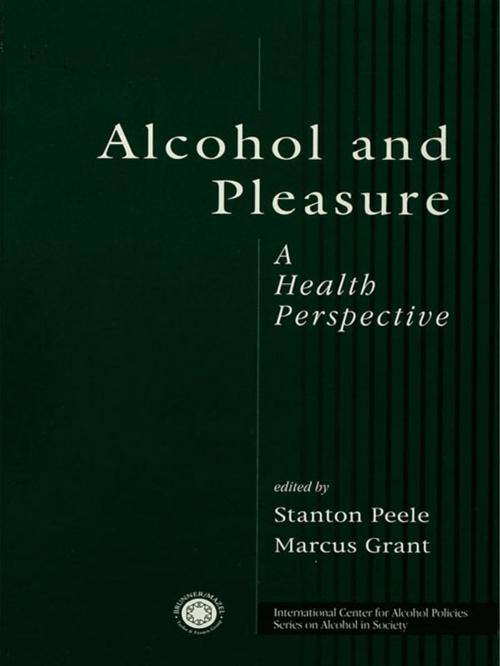 Cover of the book Alcohol and Pleasure by , Taylor and Francis