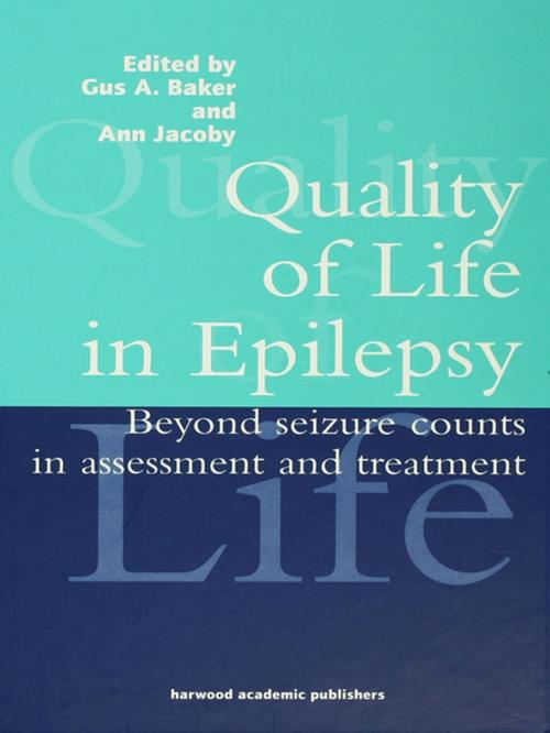 Cover of the book Quality of Life in Epilepsy by , Taylor and Francis