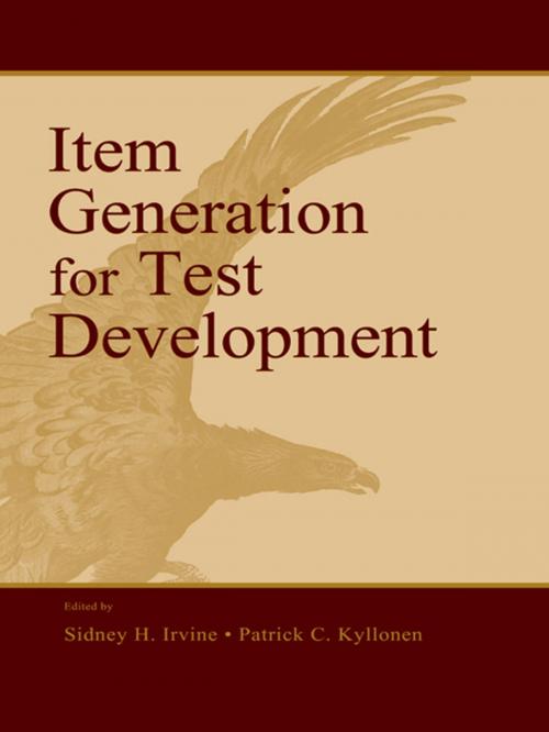 Cover of the book Item Generation for Test Development by , Taylor and Francis