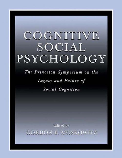 Cover of the book Cognitive Social Psychology by , Taylor and Francis