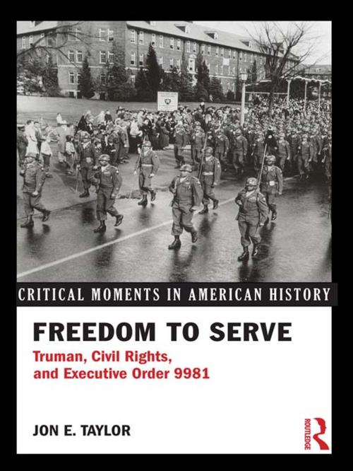 Cover of the book Freedom to Serve by Jon E. Taylor, Taylor and Francis