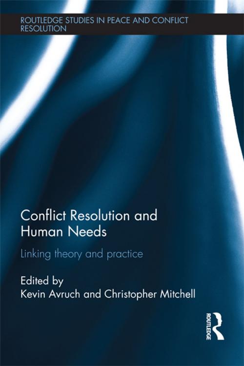 Cover of the book Conflict Resolution and Human Needs by , Taylor and Francis