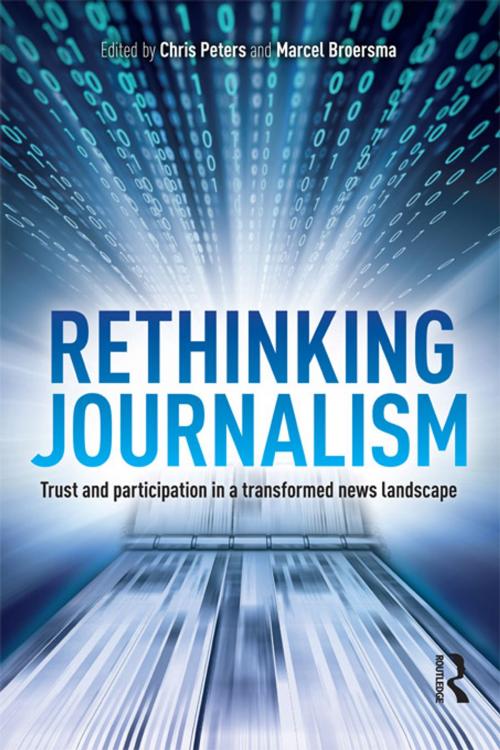 Cover of the book Rethinking Journalism by , Taylor and Francis