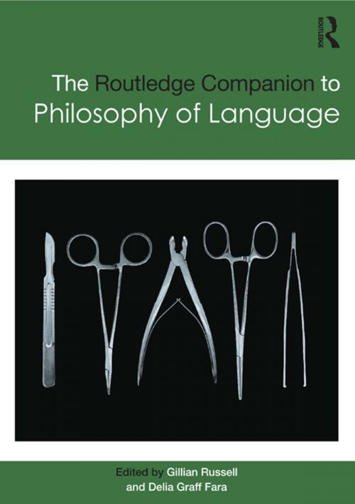Cover of the book Routledge Companion to Philosophy of Language by , Taylor and Francis