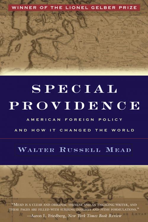 Cover of the book Special Providence by Walter Russell Mead, Taylor and Francis