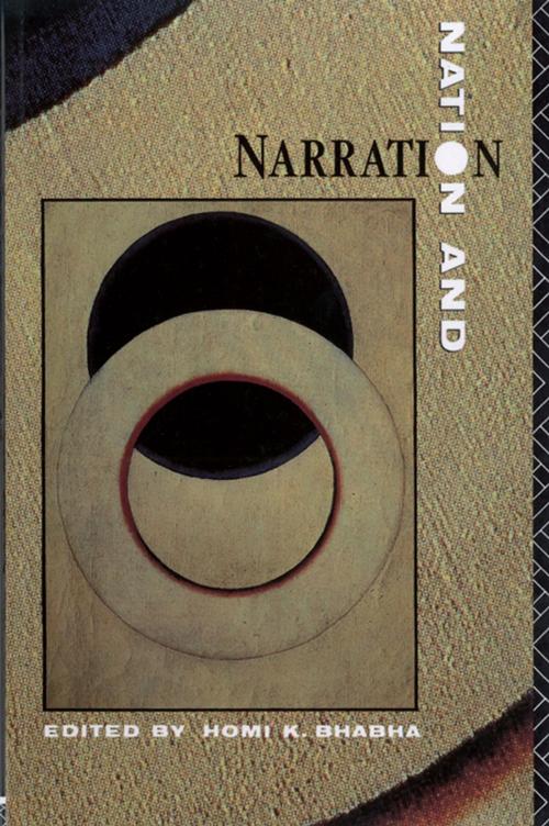 Cover of the book Nation and Narration by , Taylor and Francis
