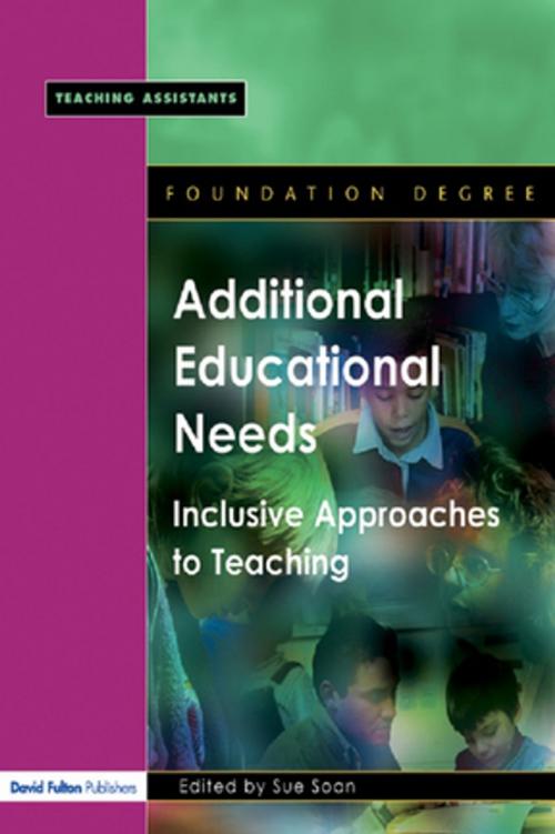 Cover of the book Additional Educational Needs by , Taylor and Francis