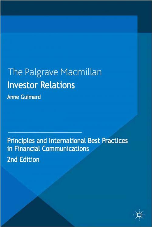 Cover of the book Investor Relations by Anne Guimard, Palgrave Macmillan UK
