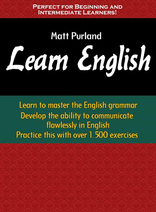 Cover of the book Learn English by Matt Purland, My Ebook Publishing House
