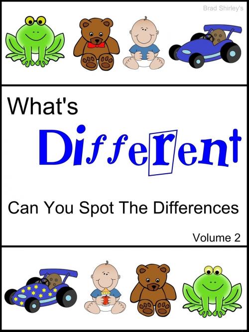 Cover of the book What's Different (Can You Spot The Differences) Volume 2 by Brad Shirley, Brad Shirley