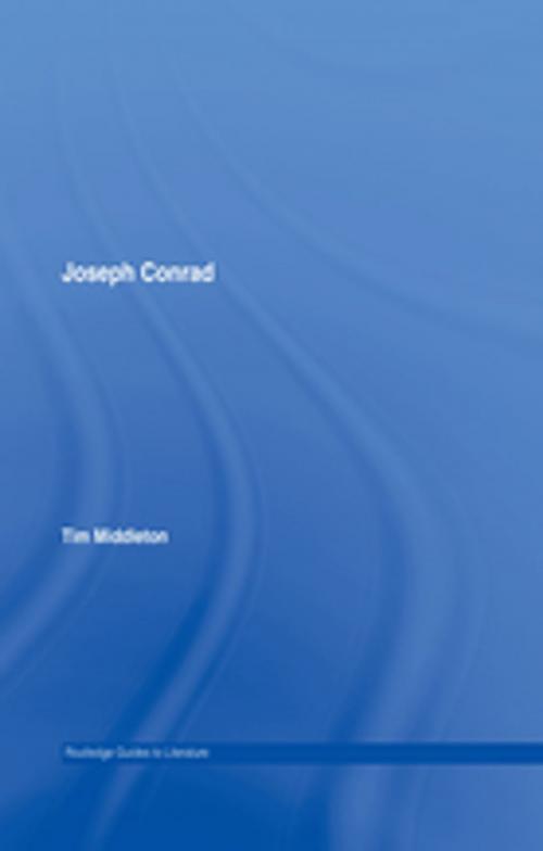 Cover of the book Joseph Conrad by Tim Middleton, Taylor and Francis