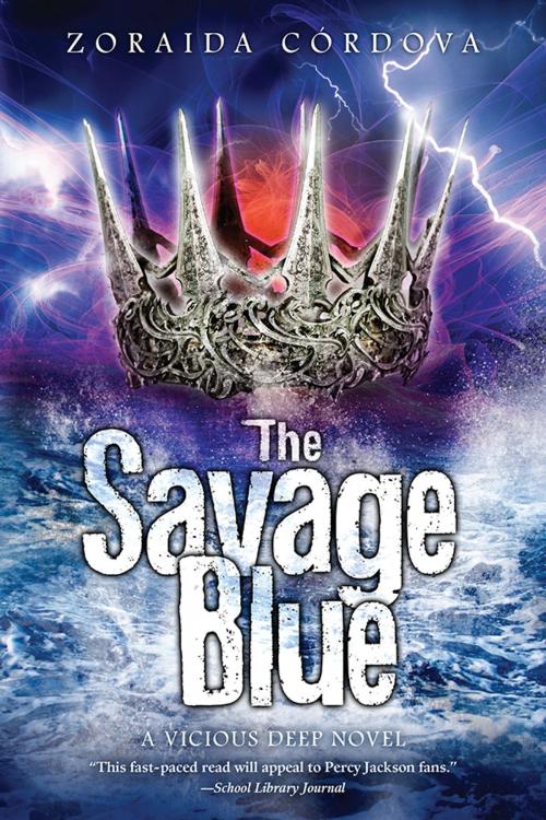 Cover of the book The Savage Blue by Zoraida Cordova, Zoraida Cordova, Sourcebooks