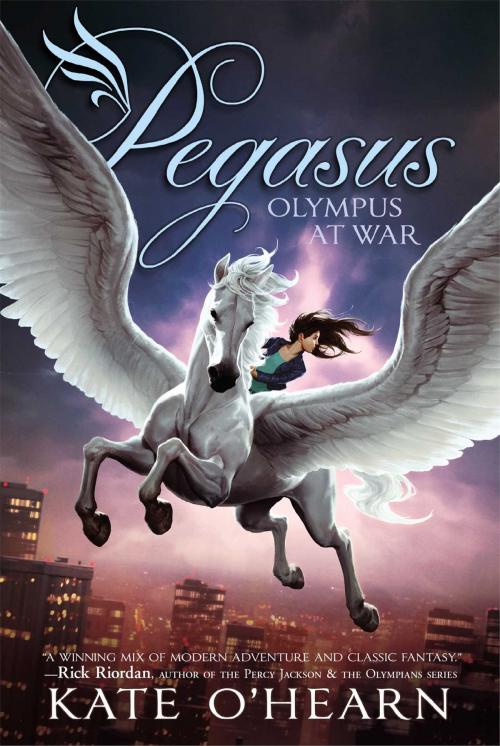 Cover of the book Olympus at War by Kate O'Hearn, Aladdin