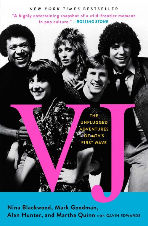 Cover of the book VJ by Nina Blackwood, Mark Goodman, Alan Hunter, Martha Quinn, Atria Books