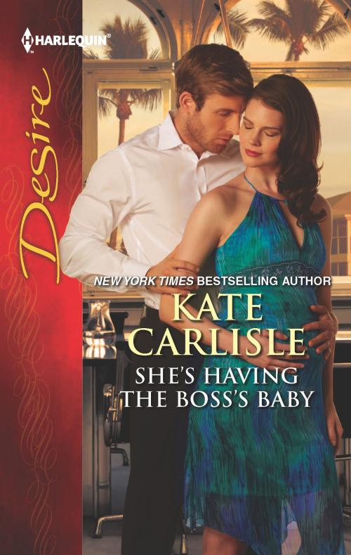 Cover of the book She's Having the Boss's Baby by Kate Carlisle, Harlequin