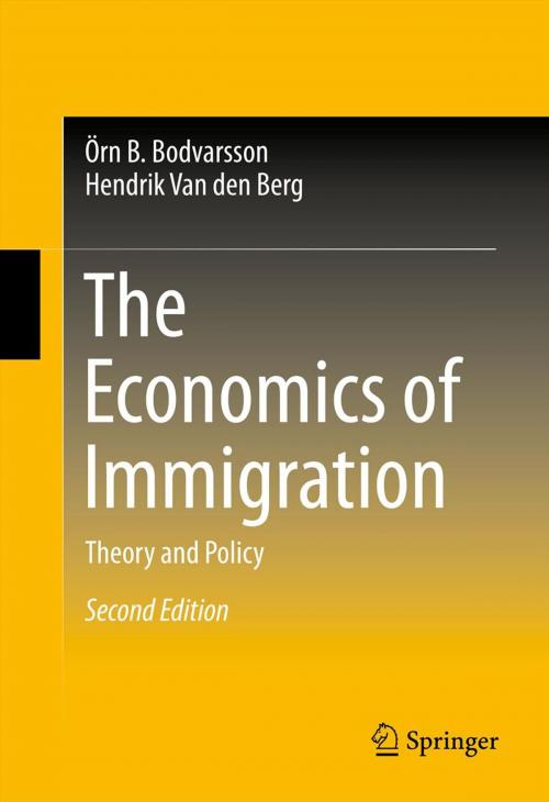 Cover of the book The Economics of Immigration by Örn B. Bodvarsson, Hendrik Van den Berg, Springer New York