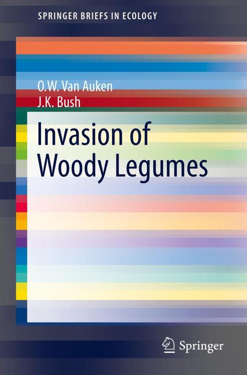 Cover of the book Invasion of Woody Legumes by O.W. Van Auken, J.K. Bush, Springer New York