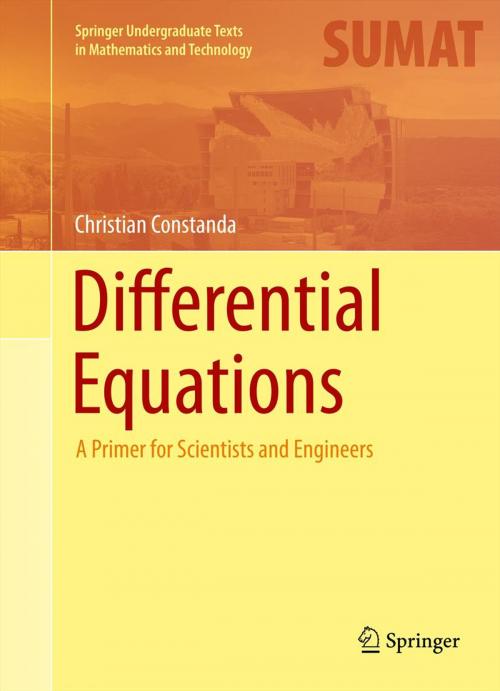 Cover of the book Differential Equations by Christian Constanda, Springer New York