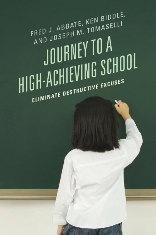 Cover of the book Journey to a High-Achieving School by Fred J. Abbate, Ken Biddle, Joseph M. Tomaselli, R&L Education