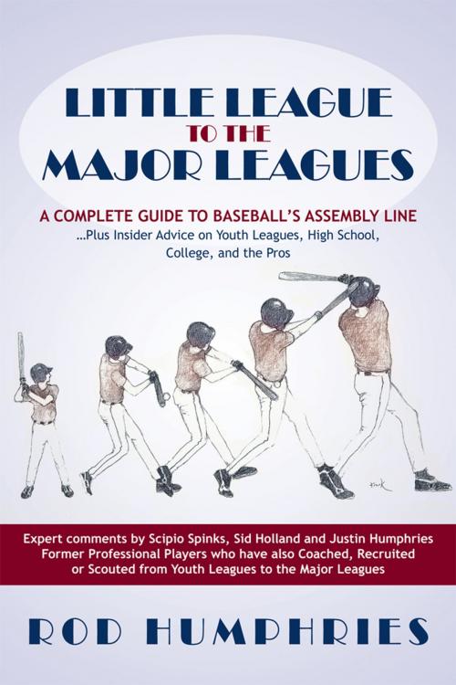 Cover of the book Little League to the Major Leagues by Rod Humphries, iUniverse
