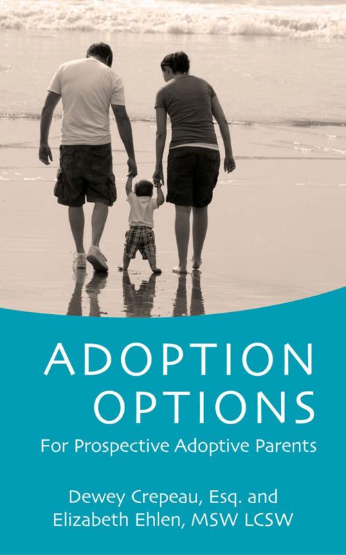 Cover of the book Adoption Options: For Prospective Adoptive Parents by Elizabeth Ehlen, MSW LCS, Dewey Crepeau, Esq., BookBaby
