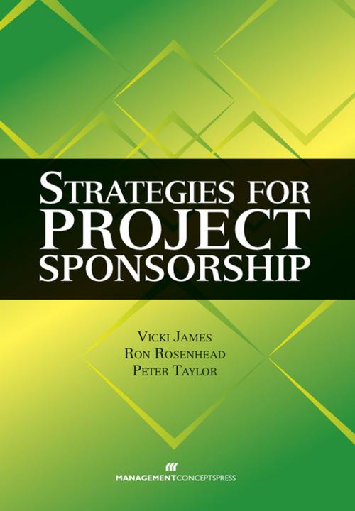 Cover of the book Strategies for Project Sponsorship by Vicki James, Ron Rosenhead, Peter Taylor, Berrett-Koehler Publishers