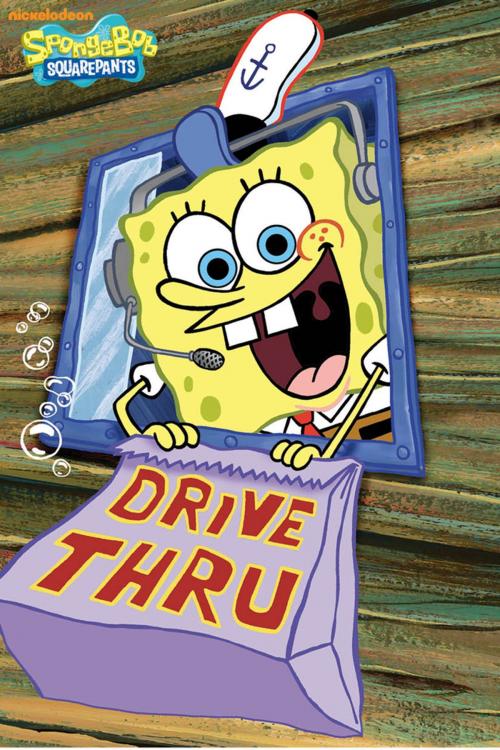 Cover of the book Drive Thru (SpongeBob SquarePants) by Nickelodeon Publishing, Nickelodeon Publishing