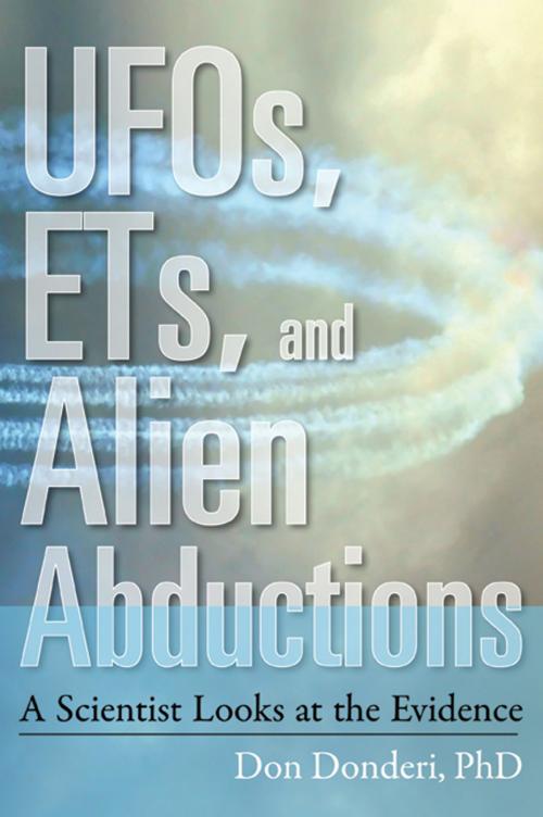Cover of the book UFOs, ETs, and Alien Abductions by Don Crosbie Donderi Ph.D., Hampton Roads Publishing