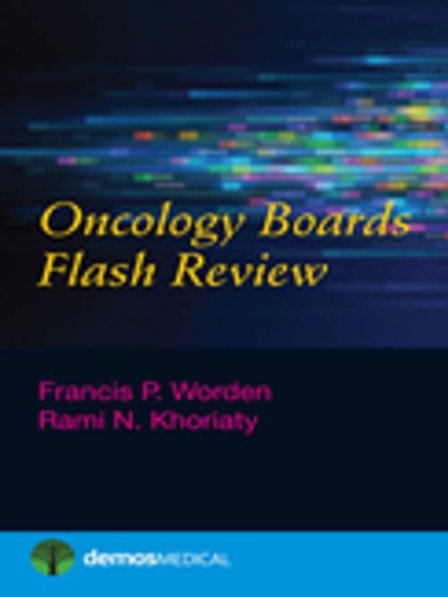 Cover of the book Oncology Boards Flash Review by Francis P. Worden, MD, Springer Publishing Company