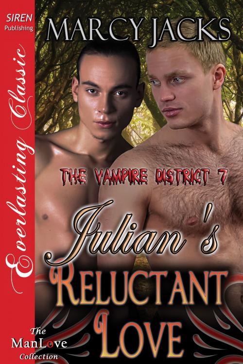 Cover of the book Julian's Reluctant Love by Marcy Jacks, Siren-BookStrand