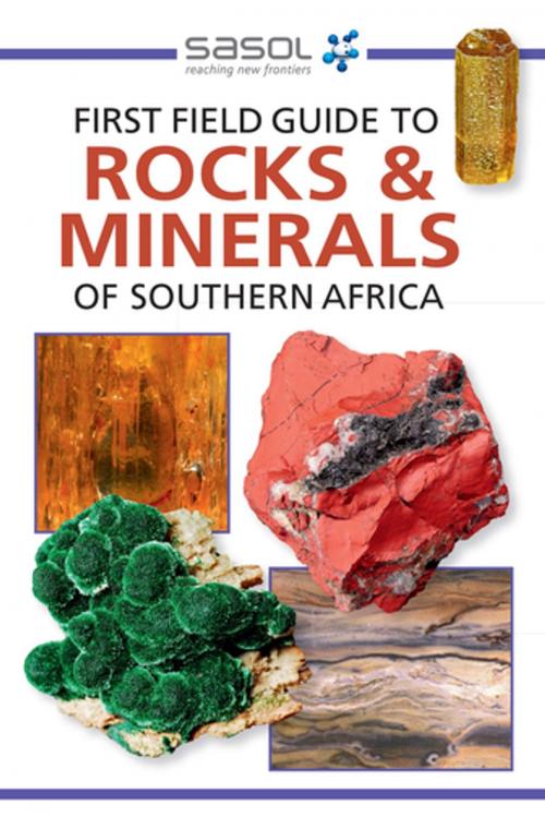Cover of the book First Field Guide to Rocks & Minerals of Southern Africa by Bruce Cairncross, Penguin Random House South Africa