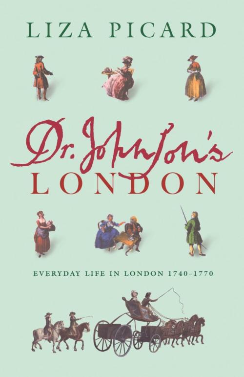 Cover of the book Dr Johnson's London by Liza Picard, Orion Publishing Group