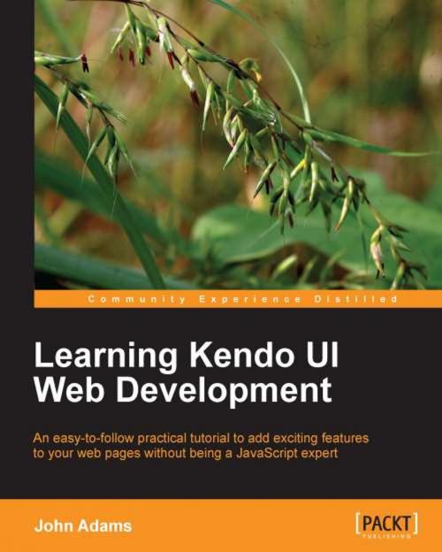 Cover of the book Learning Kendo UI Web Development by John Adams, Packt Publishing