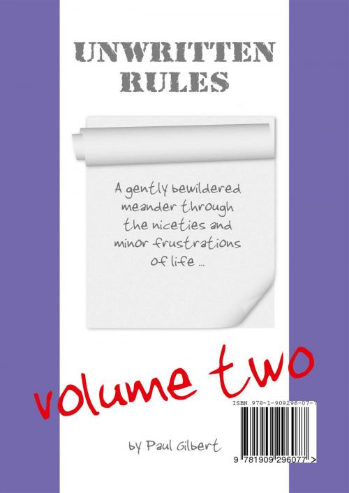 Cover of the book Unwritten Rules by Paul Gilbert, Braiswick