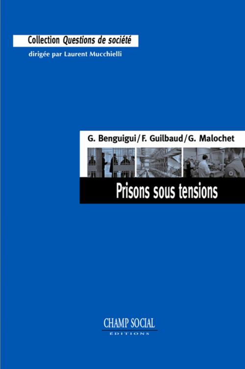 Cover of the book Prisons sous tensions by Guillaume Malochet, Georges Benguigui, Fabrice Guilbaud, Champ social Editions