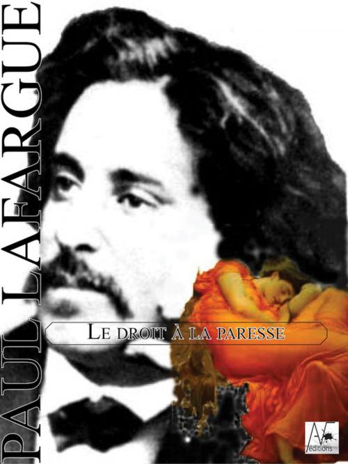 Cover of the book Le droit à la paresse by Paul Lafargue, A verba futuroruM