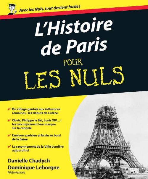 Cover of the book Histoire de Paris Pour les Nuls by Danielle CHADYCH, Dominique LEBORGNE, edi8
